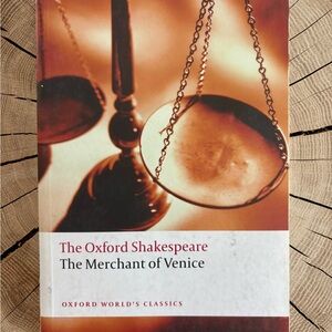 Oxford Shakespeare “The Merchant of Venice” Paperback Book